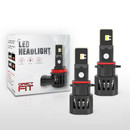 P13W LED Headlight/Fog Bulbs – 6000LM 6000K White, CANBUS, 12V/24V