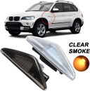 2 X Bmw LED Side Marker Amber (Clear Lens) 18 SMD Indicator Light E70 X5 E71 X6 F25 X3 