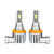 H8 LED Headlight/Front Fog Light 4000Lm CSP (9-32V) Canbus LED bulbs 6500K, Pack of 2 