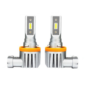 H11 LED Headlight/Front Fog Lights 4000Lm CSP (9-32V) Canbus LED bulbs 6500K, Pack of 2 