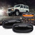 2 x Land Rover LED Side Amber Indicator Lamps (Smoked) - Discovery 2 Freelander 1 Defender 