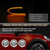 D-Lumina Dynamic LED Side Amber Indicator Light Modules (Clear Lens) Mini Cooper F55/F56/F57, Pack of 2