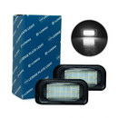 D-Lumina LED licence/Number plate lamps for Mercedes W203 4D Saloon