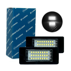 D-Lumina LED Number plate lights for Audi Q5 A4 S5 A5 TT, Vw Passat R36, Porsche Panamera