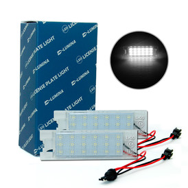 2 x LED Number plate lamps Zafira B, Vectra C, Corsa C/D, insignia, Astra J/H, Adam Cascada, Meriva A/B, Tigra Twin Top