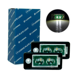 D-lumina LED Number plate 10W lamps Audi A4 S4 B6 (8E/8H) A3 S3 A8 S8 D3 (4E) A3 Cabrio A6 S6 (4F) Q7