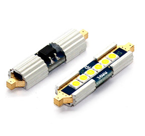 272 36mm Festoon 6* Samsung 3030 Gold Canbus LED - 5000K White