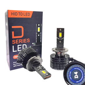 D4S LED 9000lm 6000K Car Headlight bulbs (Twin Pack)