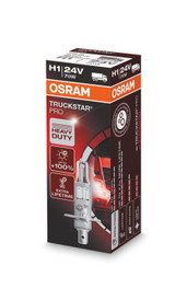Osram H1 70w 24v Truckstar Pro +100% More Light Bulb 64155TSP (1 Lamp)