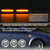 D-Lumina Dynamic [Sequential] LED Side Indicators For Audi A3 A4 A6 A8 TT, Smoked Sidemarker Dynamic Yellow Bulbs, 2 Pack