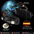 D-Lumina Dynamic [Sequential] LED Side Indicators For Audi A3 A4 A6 A8 TT, Smoked Sidemarker Dynamic Yellow Bulbs, 2 Pack