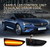 D-Lumina Dynamic LED Side Indicators For Vauxhall / Opel Astra J/K, Zafira C, Insignia B Smoked Lens Dynamic Amber Lamps, Pack of 2 