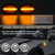 D-Lumina Dynamic LED Side Amber Indicator Light Modules (Smoked) Mini Cooper R55 R56 R57 R58 R59