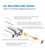 H9B LED Headlight/Fog Light Bulbs – 4000Lm CSP 6500K | 9–32V | Canbus | Pack of 2