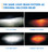 H11B LED Headlight/Front Fog Lights 4000Lm CSP (9-32V) Canbus LED bulbs 6500K, Pack of 2