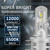 H15 55/15W (H/L) CanBUS LED Headlight / DRL Bulbs 12000Lm (12V) CSP LED Driving Lights 6500K
