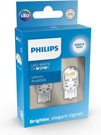 Philips Ultinon Pro6000 LED W21W White 12V 582 bulbs 6000 K