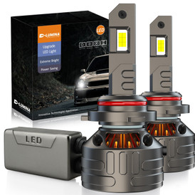 D-Lumina 2023 Future Series 9012 (hir2) Led Headlight Bulbs 160W 30000LM,High Lumens LED Kit,6500K