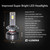 D-Lumina H4 (H/L) LED Headlight Bulbs Canbus 120W 22000LM Auto Car Lamp Lights 6000K