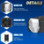 Bi-LED 2 Inch Matrix Headlight Projector Lens H4 H7 H11 (12V-60V) 5500/6500K, 2 Lamp Set