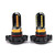 PSY24W 24x 3030 Amber SMD (12-24V) Canbus Indicator LED Bulbs, Set of 2
