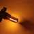 PSY24W 24x 3030 Amber SMD (12-24V) Canbus Indicator LED Bulbs, Set of 2