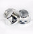 NHK® New Cone 3” Chrome Shroud For Car Headlight LED HID Projector Lens, set of 2