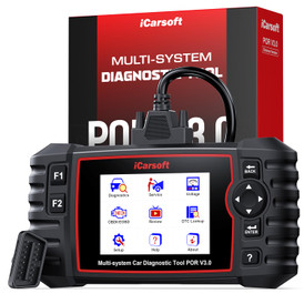 iCarsoft POR V3.0 Porsche Diagnostic Tool - Full System OBD2 Scanner with Service Functions