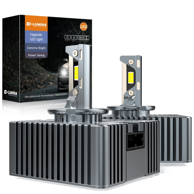 D-Lumina H15 LED Canbus Lampen - 120W 20000LM 6500K Storingsvrij Superhelder - Set Van 2