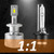  D-Lumina D2S LED Headlight Bulbs 90W 18000LM 6500K Bright Xenon White, Xenon HID Lights Conversion Kit, 2-Pack