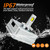 D-Lumina D5S LED Headlight Bulbs 90W 18000LM 6500K Bright Xenon White, Xenon HID Lights Conversion Kit, 2-Pack