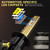 D-Lumina H1 H4 H7 H8/H9/H11 9012 H15 LED Headlight Bulbs, 120W 12000LM 6500K White, 2-Pack