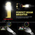 D-Lumina 9005 / 9006 LED Headlight Bulbs, 120W 12000LM 6500K White, 2-Pack