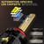 D-Lumina 9005 / 9006 LED Headlight Bulbs, 120W 12000LM 6500K White, 2-Pack
