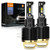 D-Lumina H15 (H/L) LED Headlight Bulbs, 120W 12000LM 6500K White, 2-Pack