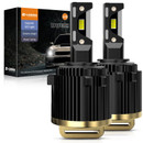 D-Lumina VW Golf 6/7 H7 LED Headlight Bulbs, 120W 12000LM 6500K White, 2-Pack