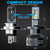 D-Lumina H4 H/L (12V-24V) LED Headlight Bulbs, 130W 26000LM 6000K Canbus LED