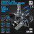 D-Lumina H4 H/L (12V-24V) LED Headlight Bulbs, 130W 26000LM 6000K Canbus LED