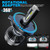 D-Lumina H4 H/L (12V-24V) LED Headlight Bulbs, 130W 26000LM 6000K Canbus LED