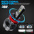 D-Lumina H8/H9/H11 (12V-24V) LED Headlight Bulbs, 130W 26000LM 6000K Canbus LED