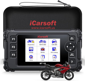 iCarsoft MT V6 Triumph Motorcycle Diagnostic Tool | Full System OBD2 Scanner