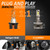 D-Lumina H15 LED Canbus Bulbs – 50W 10000LM 6500K White – High Beam & DRL Upgrade – Plug & Play (2 Pack) 