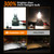 D-Lumina H15 LED Canbus Bulbs – 50W 10000LM 6500K White – High Beam & DRL Upgrade – Plug & Play (2 Pack) 