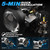D-Lumina H4 LED Canbus Bulbs – 50W 10000LM 6500K White – High/Low Beam – Plug & Play – 2 Pack