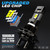 D-Lumina H7 LED Canbus Bulbs - 50W 10000LM 6500K White - High/Low Beam - Plug & Play - 2 Pack