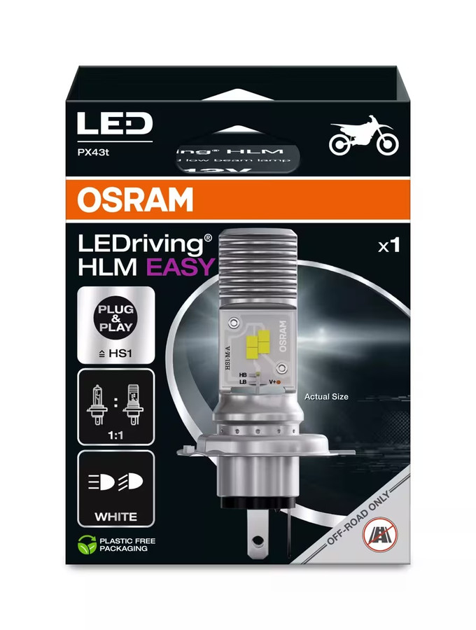 Osram LEDriving HLM EASY HS1 Motorbike LED Headlight Bulb | 6000K