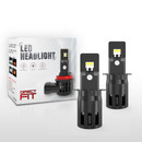  H3 LED Headlight/Fog Bulbs - 6000LM 6000K White, CANBUS, 12V/24V