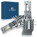 D-Lumina H15 LED Headlight Bulbs Canbus Error Free 40W +10W Daylight 12000LM 6500K – 2 Pcs
