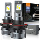 D-Lumina H13 (H/L) LED Headlight Bulbs - 130W 26000LM 6000K CANBUS – Dual Beam Upgrade 