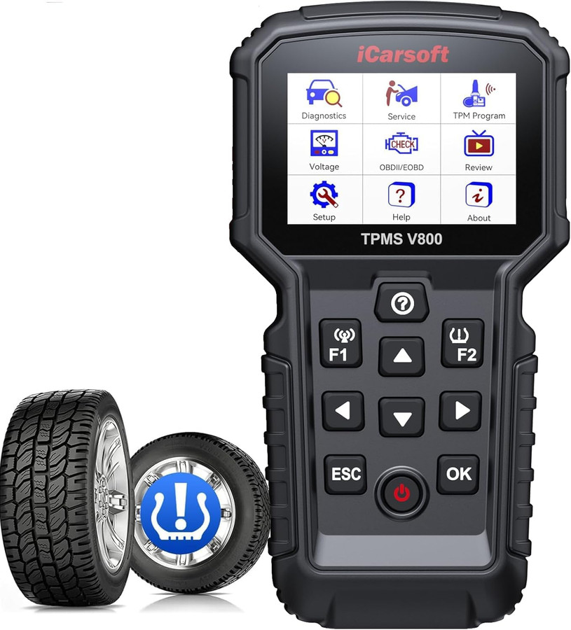 iCarsoft TPMS V800 TPMS Programming Tool with OBD2 Diagnostics